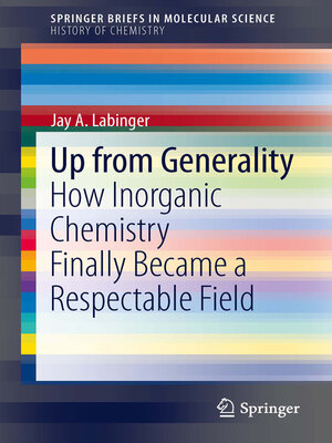 cover image of Up from Generality